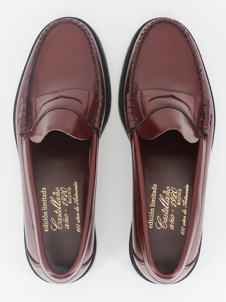 100 years calf corinto leather loafers