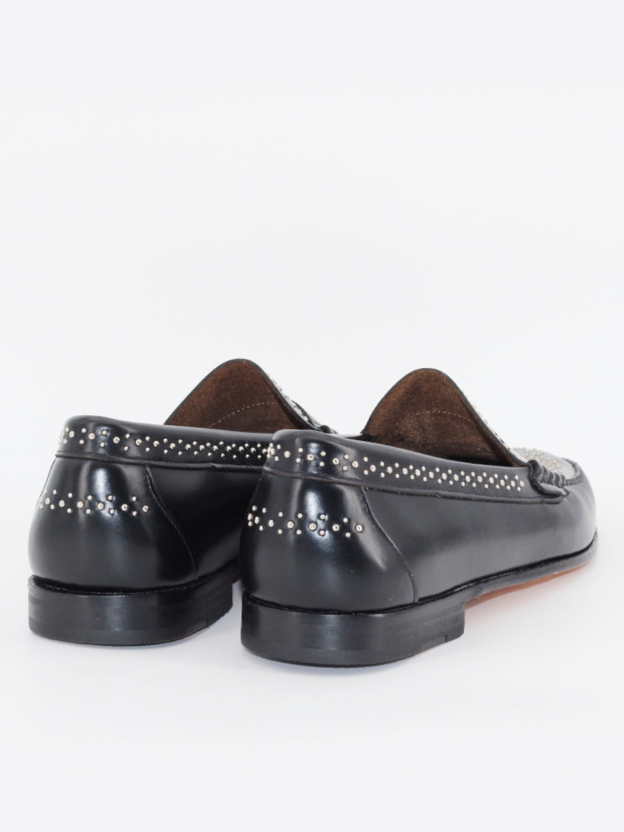 Mocasines 110 Hard piel antik color negro