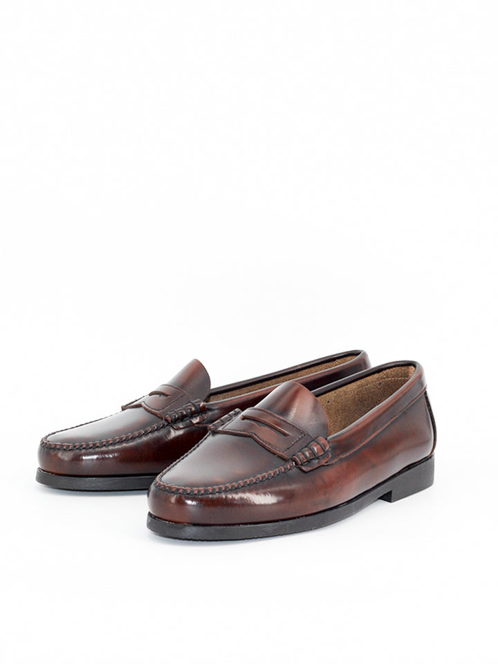 2200p loafers in espresso antique leather