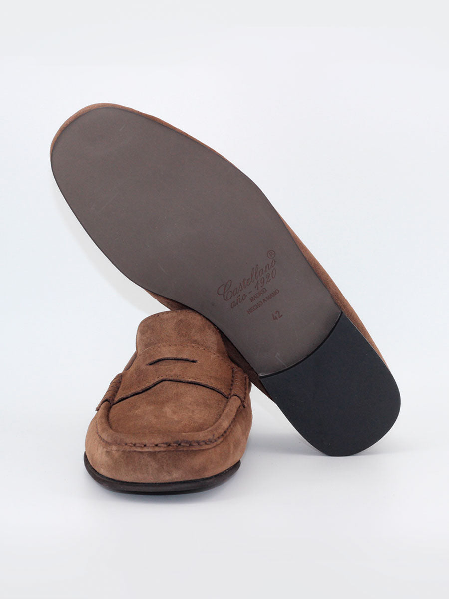 Mocasines 2900 ante color marrón