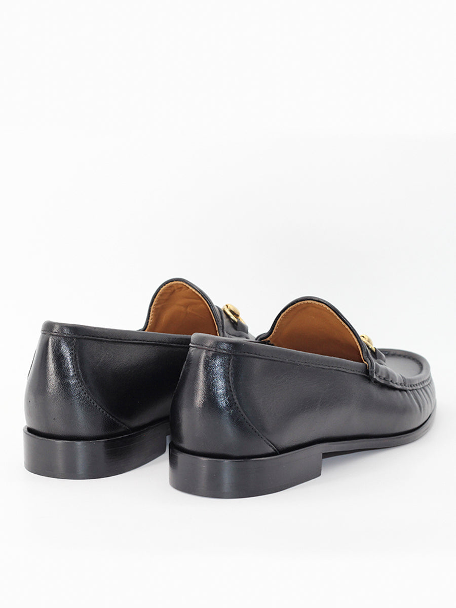 Mocasines 33 Nappa Portofino color negro