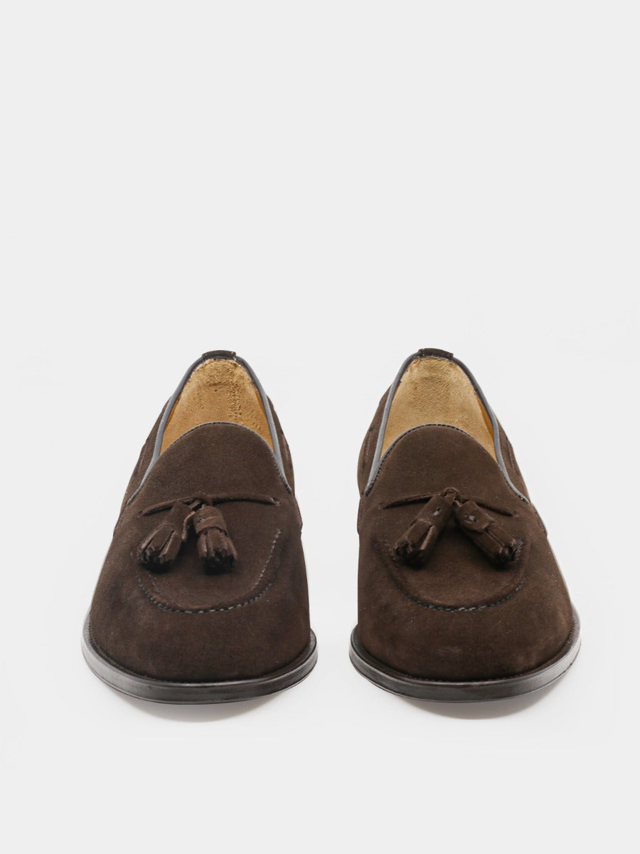 4511 moccasins in espresso suede leather