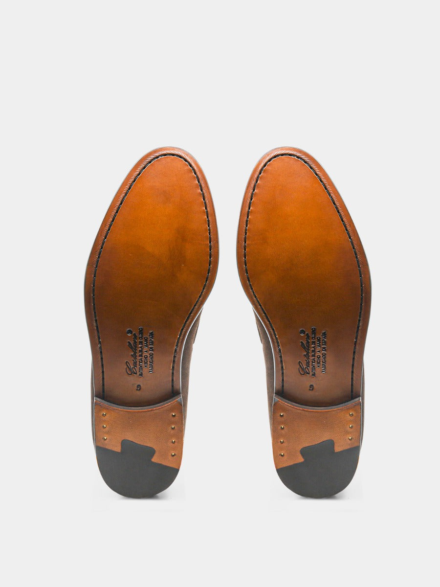 4511 moccasins in espresso suede leather
