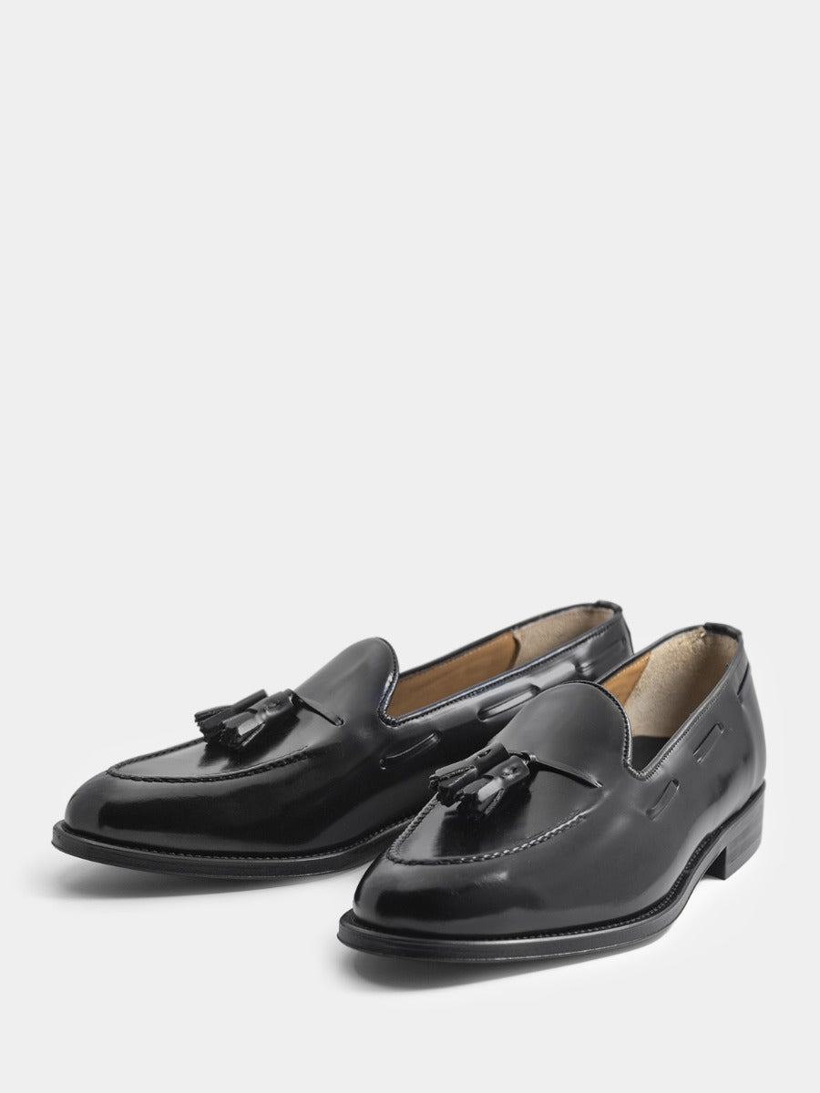 4511 loafers in black antik leather