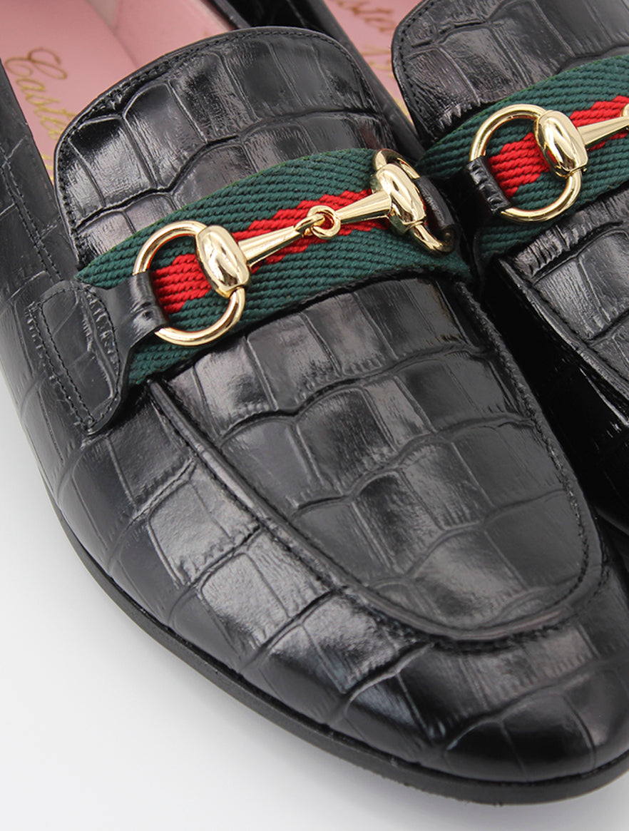 Mocasines Belfiore de piel  color negro