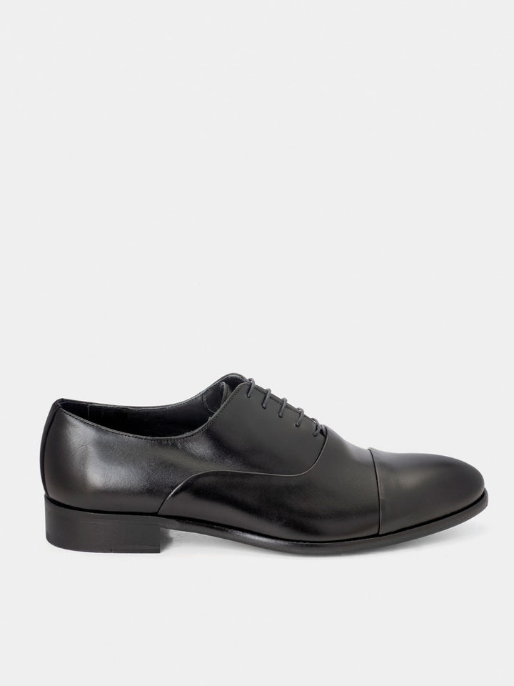 Osaka classic black leather shoes