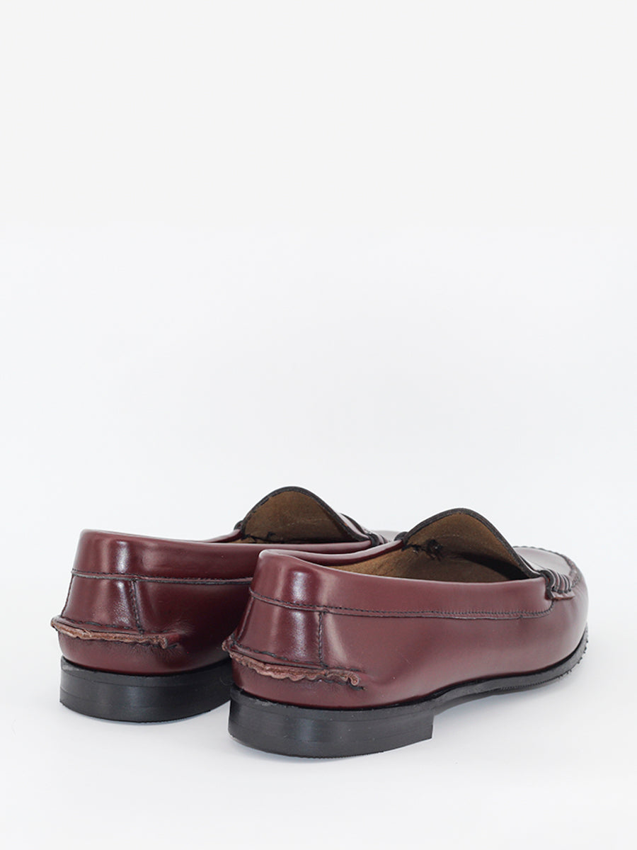 Mocasines modelo Centenario piel color corinto
