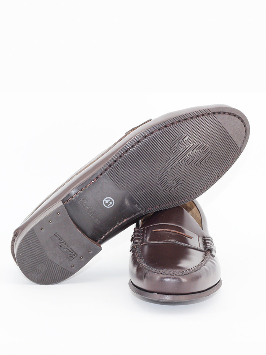 Mocasines modelo Centenario piel calf moka
