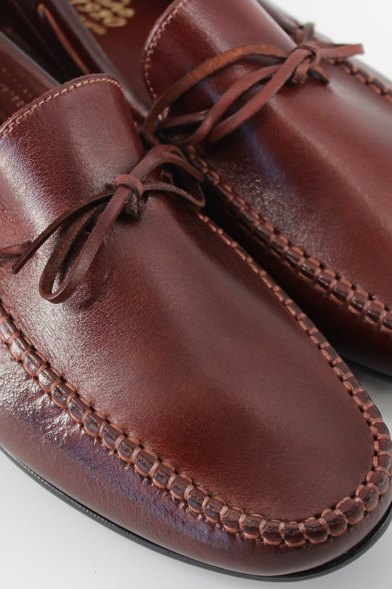 Moccasins model 6 brown bow