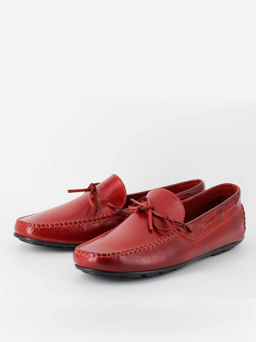 Moccasins model 6 red bow