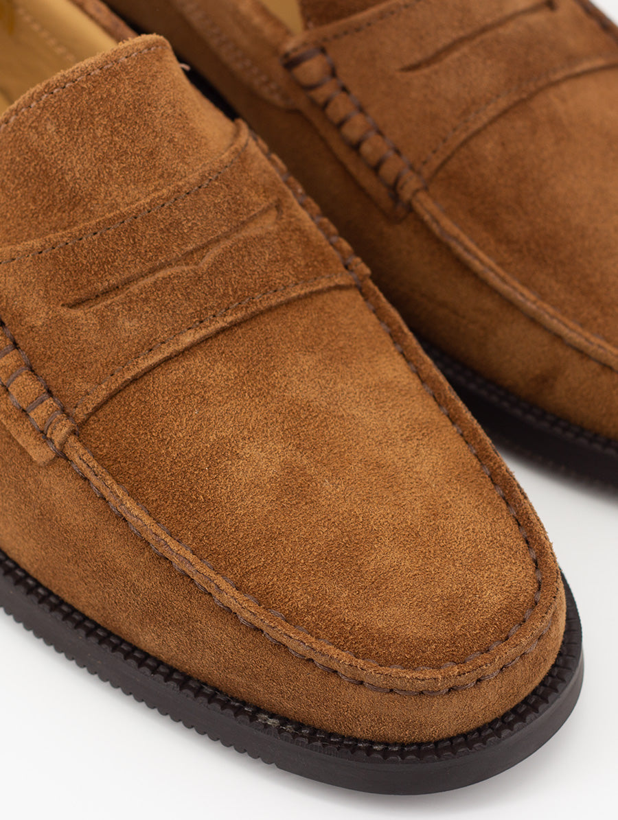 Mocasines de hombre 513 ante color cuero