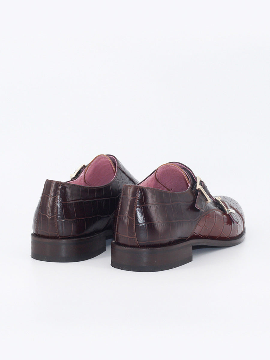 Zapatos Castellano de mujer Alegria doble hebilla