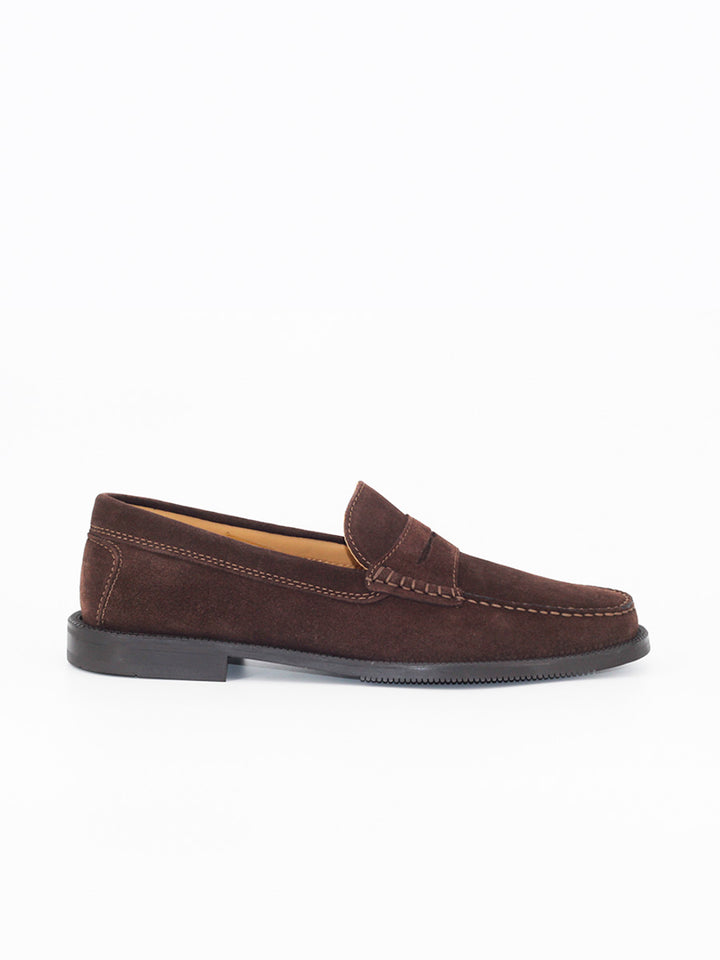 Men's loafers 513 brown suede