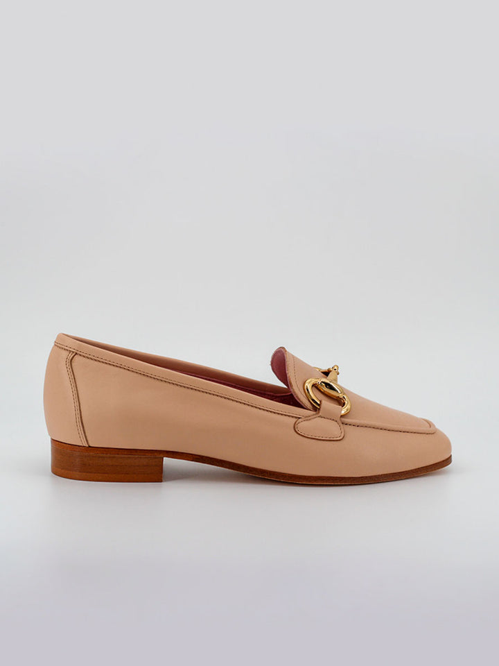 Marittima women's loafers in pink leather