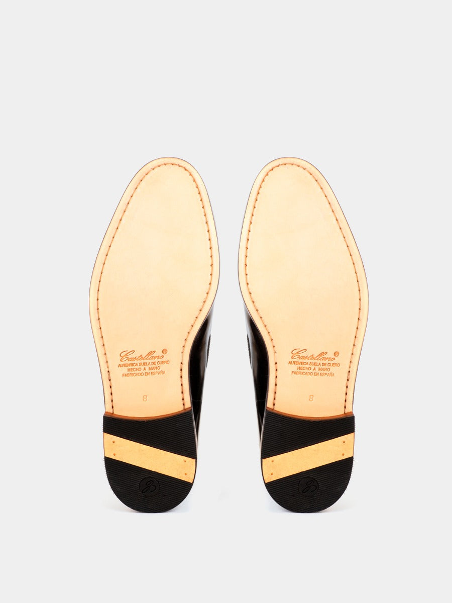 Mocasines 3511f de piel calf color negro
