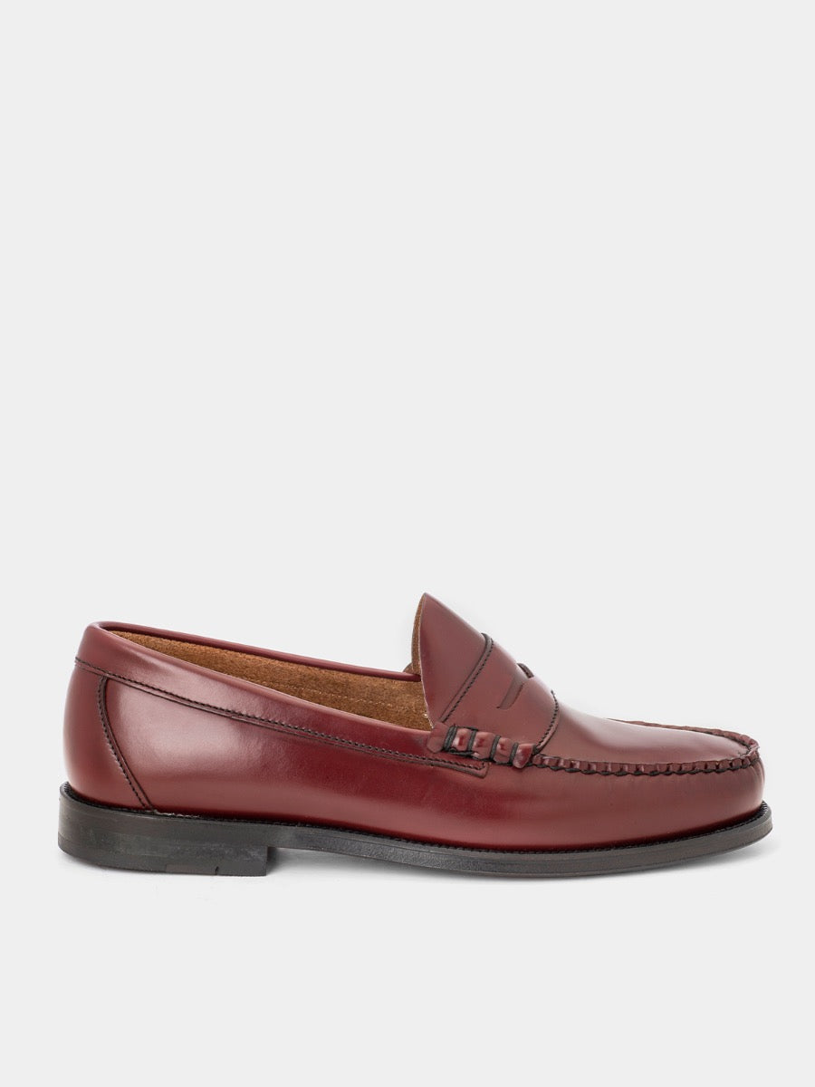 Corinth color calf leather 7900 loafers