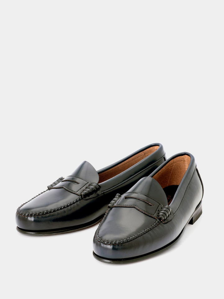 2200p loafers in black antik leather