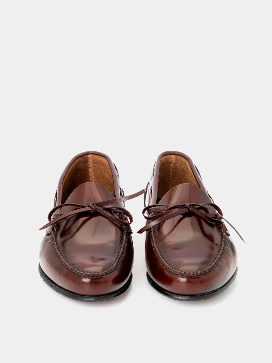 2204 brown antik leather loafers