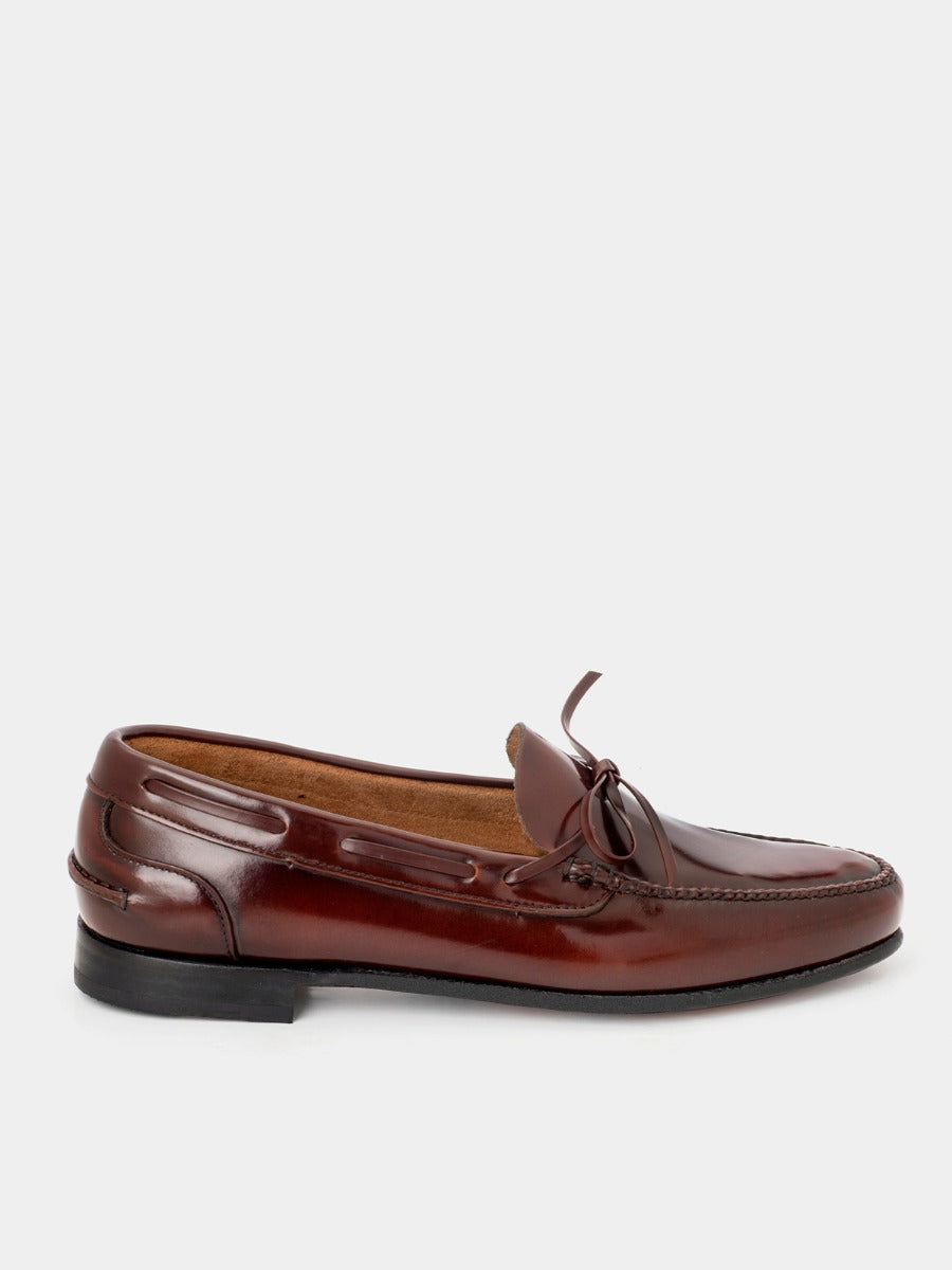 2204 brown antik leather loafers