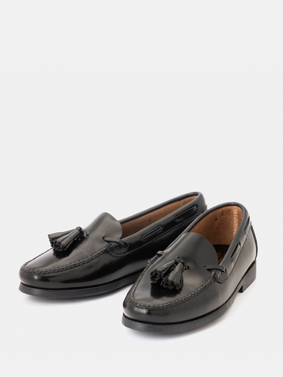 2205P loafers in black antik leather