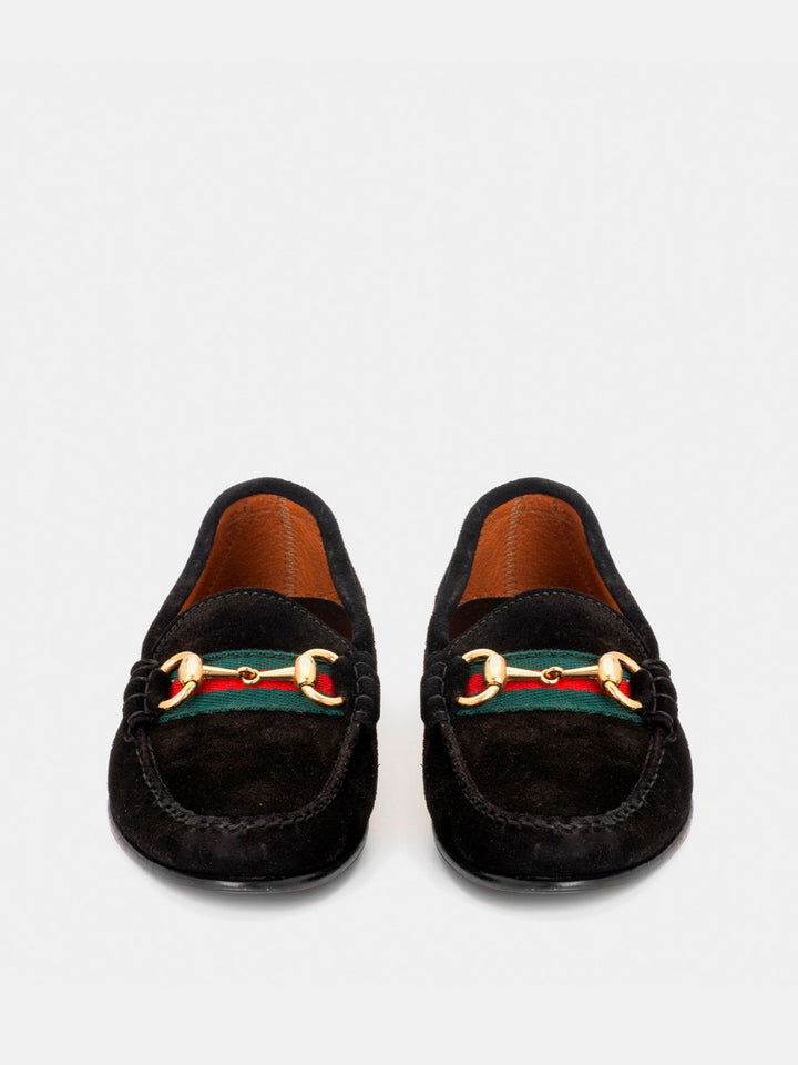 2257P-O loafers in black suede