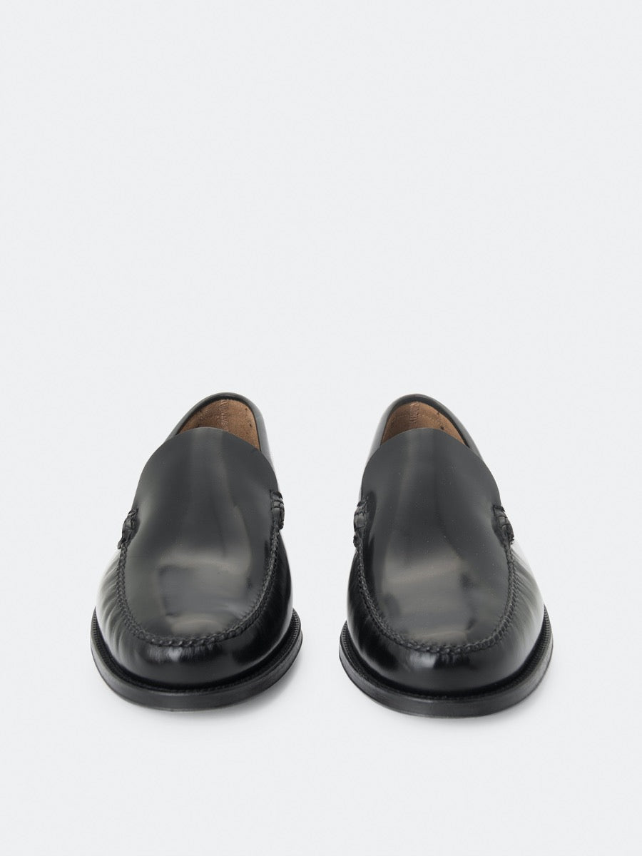 802 loafers in black antik leather