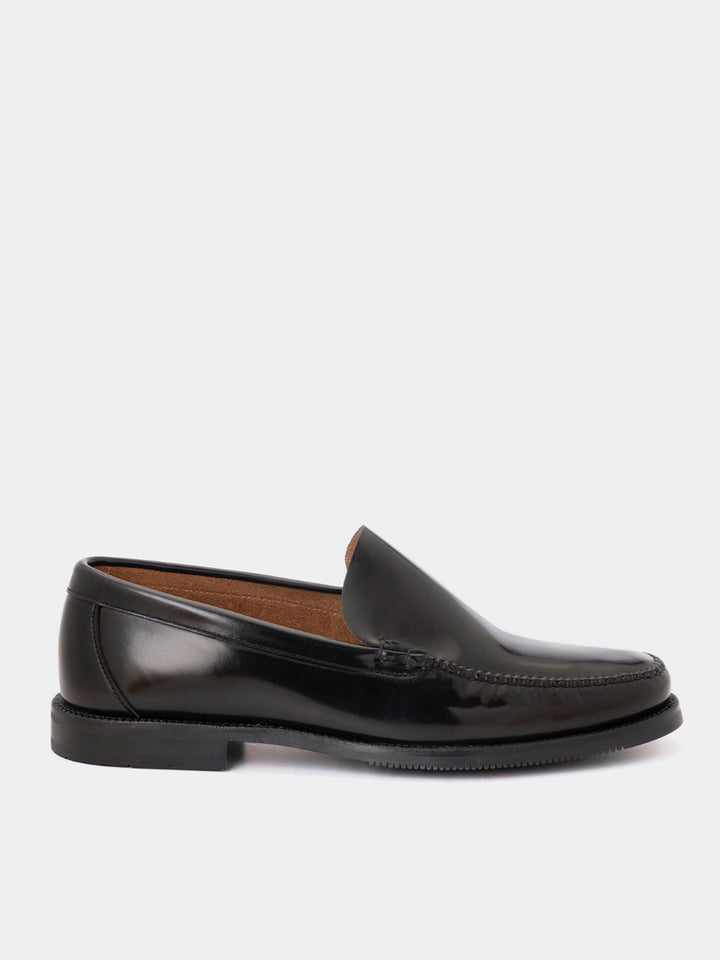 802 loafers in black antik leather