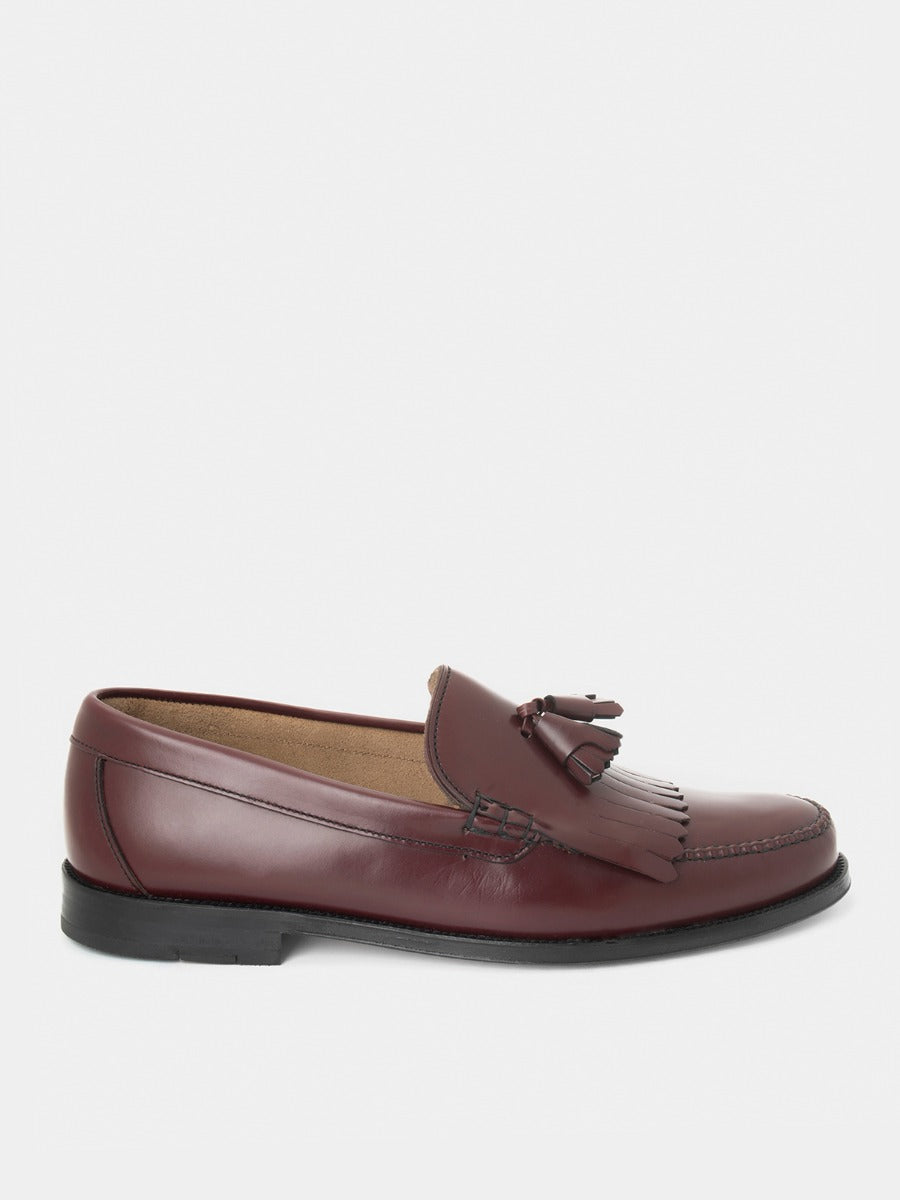 Corinth color calf leather 832 loafers