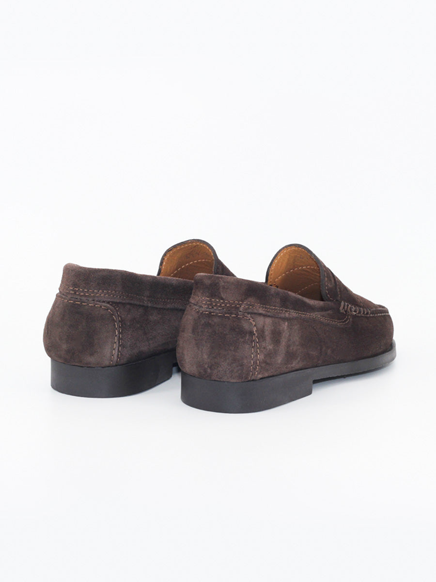Mocasines de mujer 471 piel ante color marron