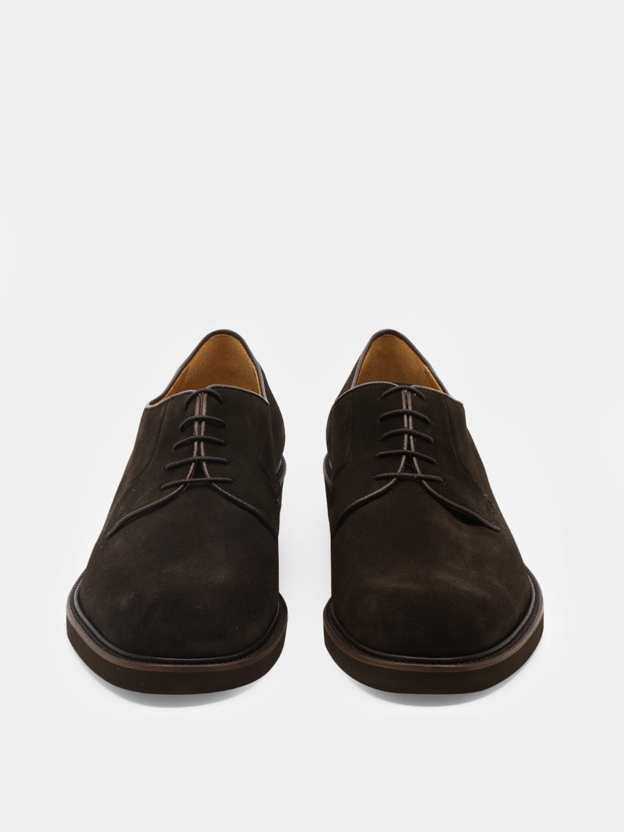 Robert blucher shoes in espresso suede leather