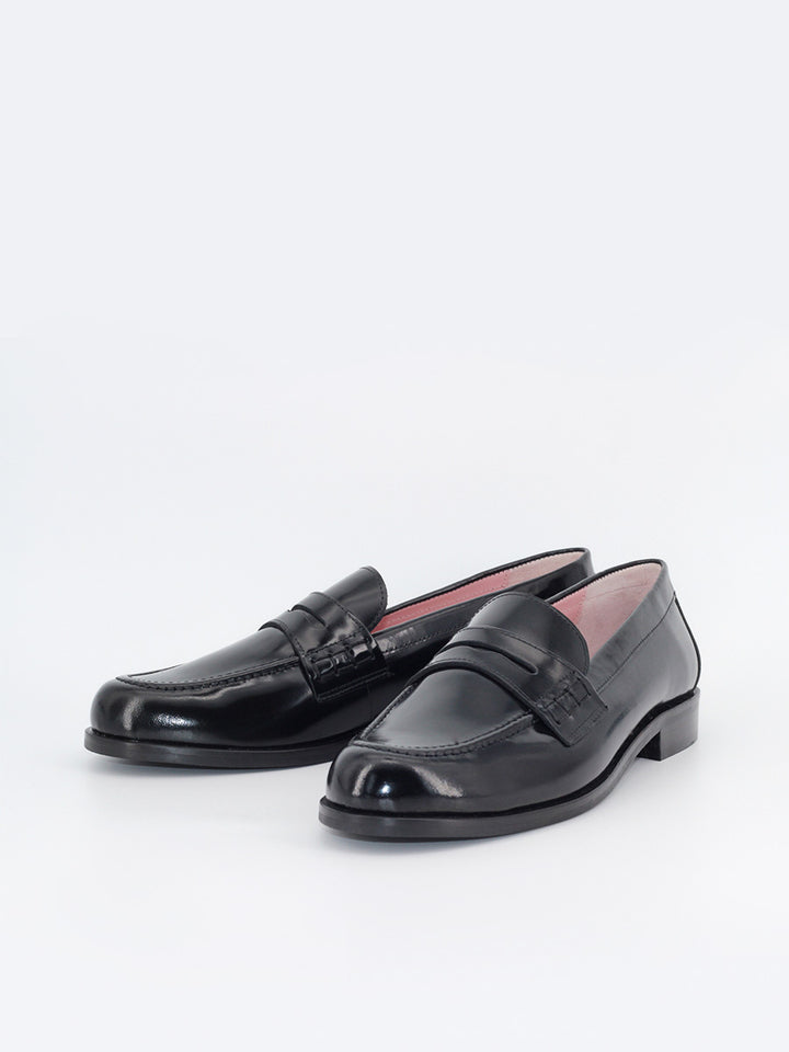 San Marco loafers black antik leather