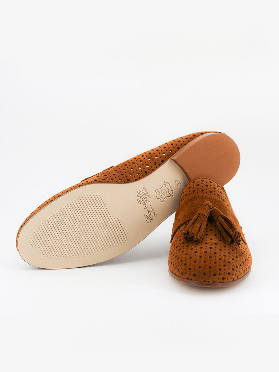 Tivoli suede leather loafers
